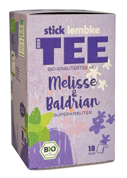 Bio-Kräutertee Melisse & Baldrian