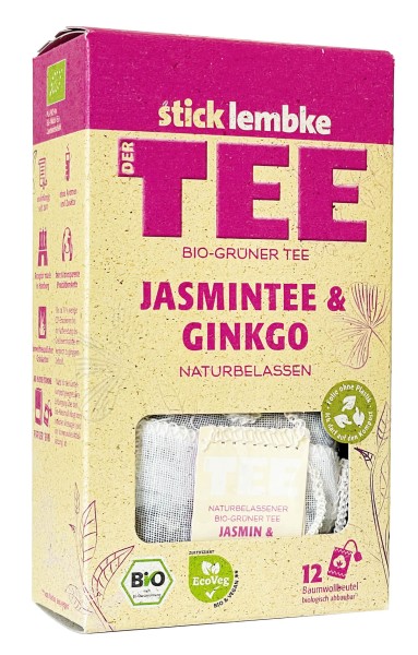 Bio-Grüner Tee Jasmintee & Ginkgo